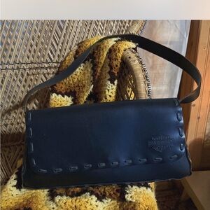 Harley-Davidson Black Leather Shoulder Bag